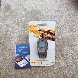 Disney Star Wars MagicBand 2 in Black and Orange